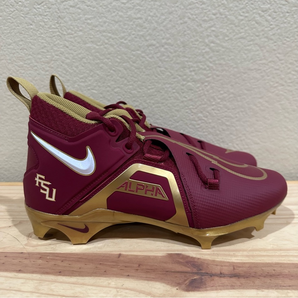 Nike Alpha Menace Pro 3 Florida State FSU Football Cleats